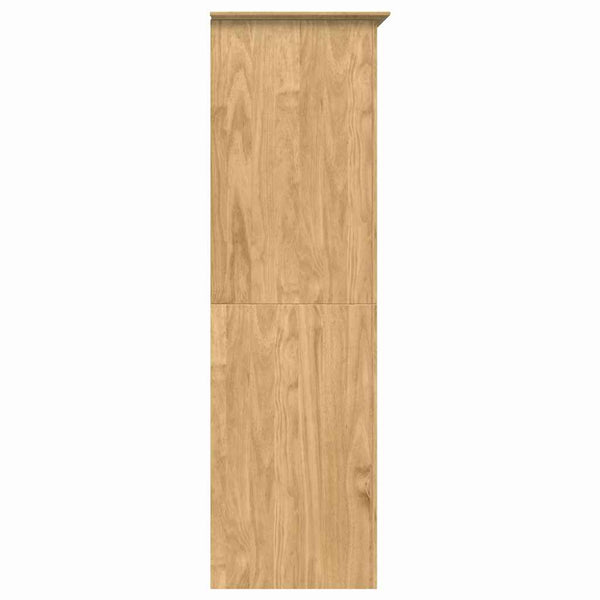 Vaatekaappi BODO Hunajaruskea 53,5 x 99 x 173 cm Tekninen puu