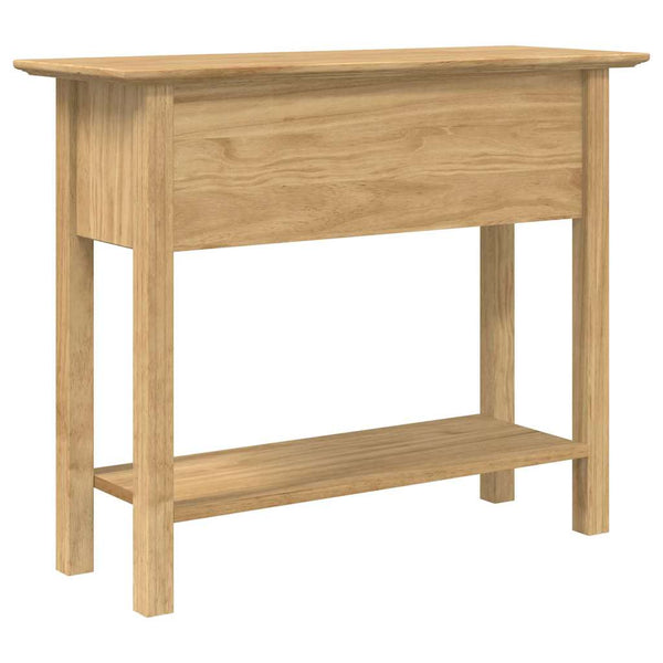 Konsolipöytä BODO Hunajaruskea 91 x 34.7 x 74 cm Tekninen puu