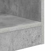 Päätypöytä 2 pcs Betoni Harmaa 30,5 x 30 x 45 cm Tekninen puu