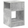 Päätypöytä 2 pcs Betoni Harmaa 30,5 x 30 x 45 cm Tekninen puu