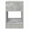Päätypöytä 2 pcs Betoni Harmaa 30,5 x 30 x 45 cm Tekninen puu