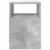 Päätypöytä 2 pcs Betoni Harmaa 30,5 x 30 x 45 cm Tekninen puu