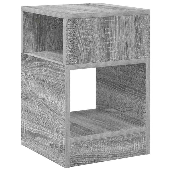 Päätypöytä Harmaa Sonoma 30,5 x 30 x 45 cm Tekninen puu