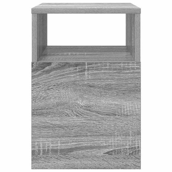 Päätypöytä 2 pcs Harmaa Sonoma 30,5 x 30 x 45 cm Tekninen puu