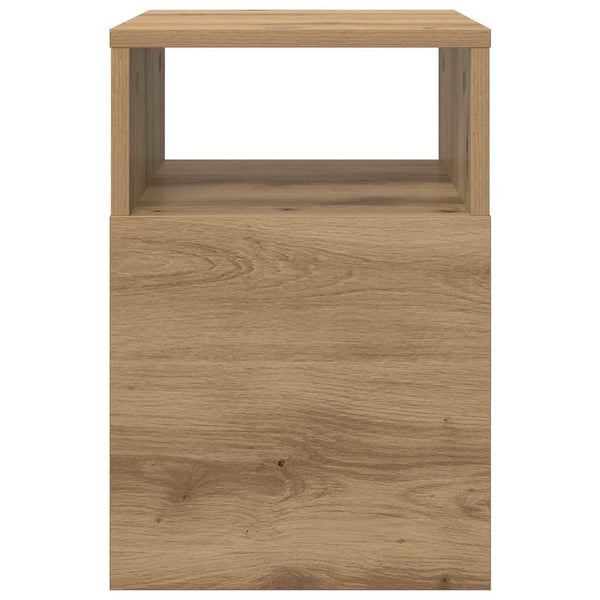 Päätypöytä 2 pcs Artisan tammi 30,5 x 30 x 45 cm Tekninen puu