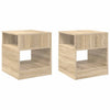 Päätypöytä 2 pcs Sonoman tammi 40,5 x 40 x 45 cm Tekninen puu
