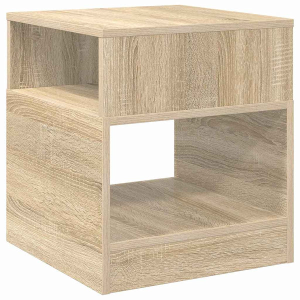 Päätypöytä 2 pcs Sonoman tammi 40,5 x 40 x 45 cm Tekninen puu