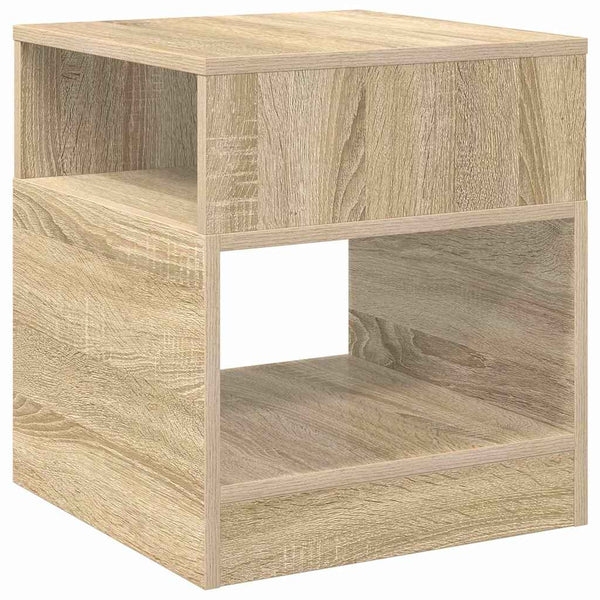 Päätypöytä 2 pcs Sonoman tammi 40,5 x 40 x 45 cm Tekninen puu