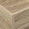 Päätypöytä 2 pcs Sonoman tammi 30 x 30 x 56 cm Tekninen puu