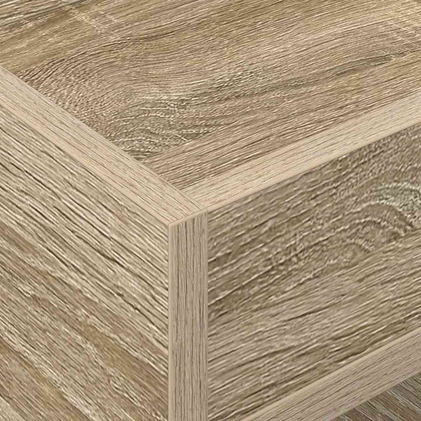 Päätypöytä 2 pcs Sonoman tammi 30 x 30 x 56 cm Tekninen puu
