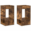 Päätypöytä 2 pcs Savupähkinä 30 x 30 x 56 cm Tekninen puu