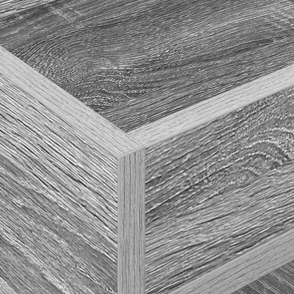 Päätypöytä 2 pcs Harmaa Sonoma 30 x 30 x 56 cm Tekninen puu