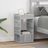 Päätypöytä 2 pcs Harmaa Sonoma 30 x 30 x 56 cm Tekninen puu