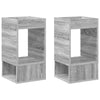Päätypöytä 2 pcs Harmaa Sonoma 30 x 30 x 56 cm Tekninen puu