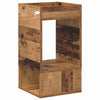 Päätypöytä 2 pcs Vanha puu 30 x 30 x 56 cm Tekninen puu