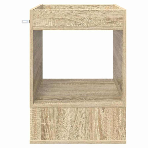 Päätypöytä 2 pcs Sonoman tammi 40 x 40 x 56 cm Tekninen puu