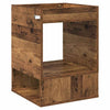Päätypöytä 2 pcs Vanha puu 40 x 40 x 56 cm Tekninen puu