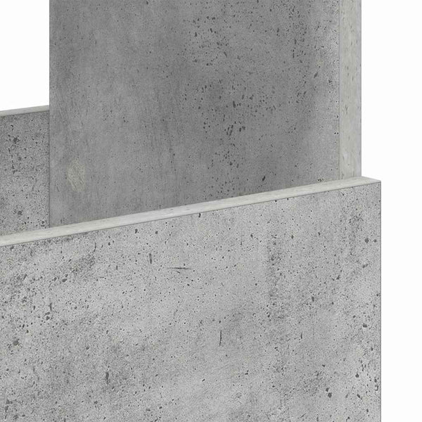 Lehtiteline Betoni Harmaa 102 x 30 x 45 cm