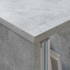Lehtiteline Betoni Harmaa 102 x 30 x 45 cm