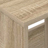 Lehtiteline 2 kpl Sonoman tammi 35 x 30 x 45 cm