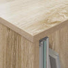 Lehtiteline 2 kpl Sonoman tammi 35 x 30 x 45 cm