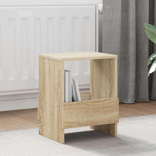 Lehtiteline 2 kpl Sonoman tammi 35 x 30 x 45 cm