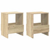 Lehtiteline 2 kpl Sonoman tammi 35 x 30 x 45 cm