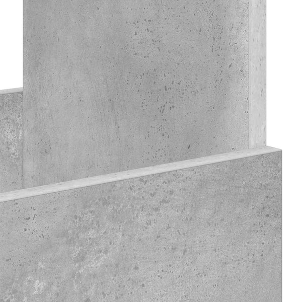 Lehtiteline 2 kpl Betoni Harmaa 35 x 30 x 45 cm