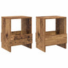 Lehtiteline 2 kpl Vanha puu 35 x 30 x 45 cm