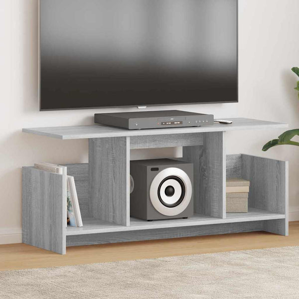 TV-teline 102 x 35 x 45 cm Harmaa Sonoma Tekninen puu