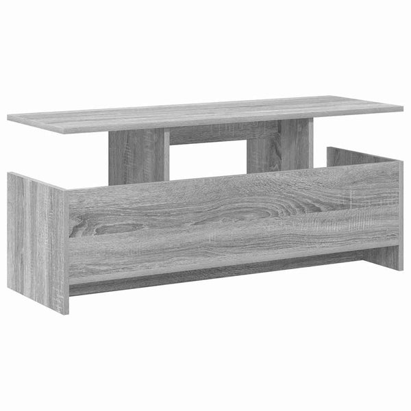 TV-teline 102 x 35 x 45 cm Harmaa Sonoma Tekninen puu