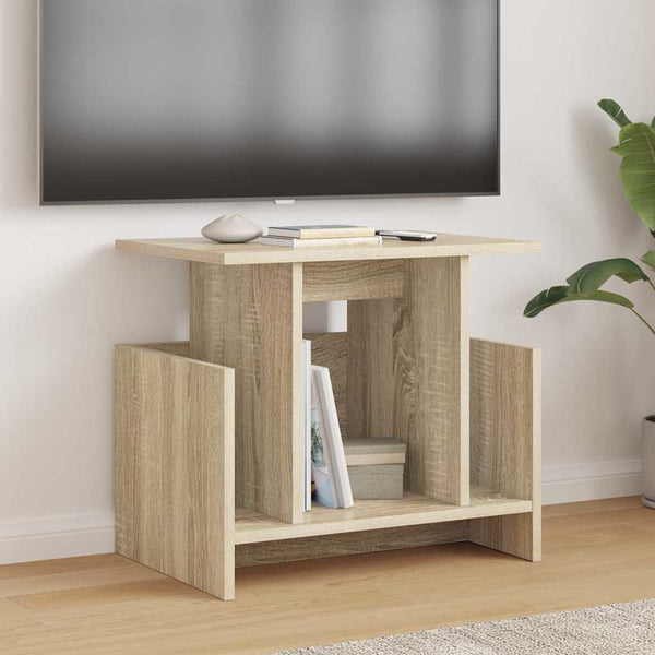 TV-teline 50 x 35 x 45 cm Sonoman tammi Tekninen puu