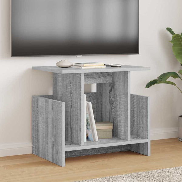 TV-teline 50 x 35 x 45 cm Harmaa Sonoma Tekninen puu