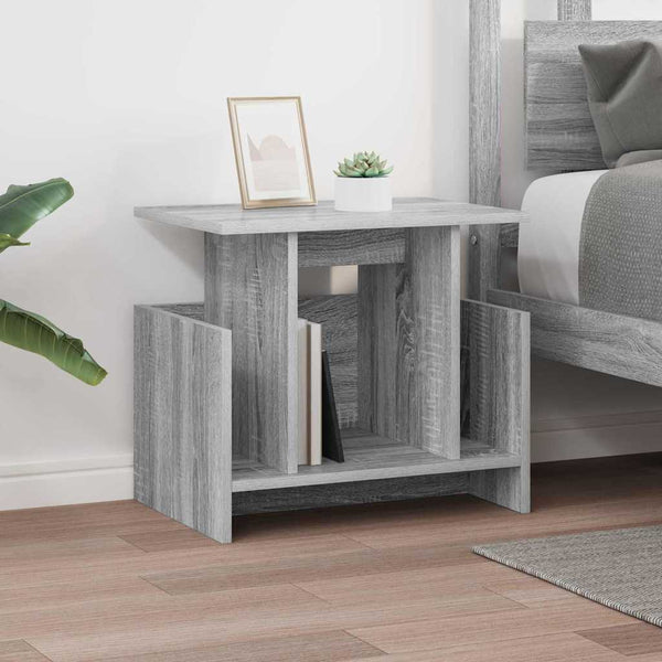 TV-teline 50 x 35 x 45 cm Harmaa Sonoma Tekninen puu