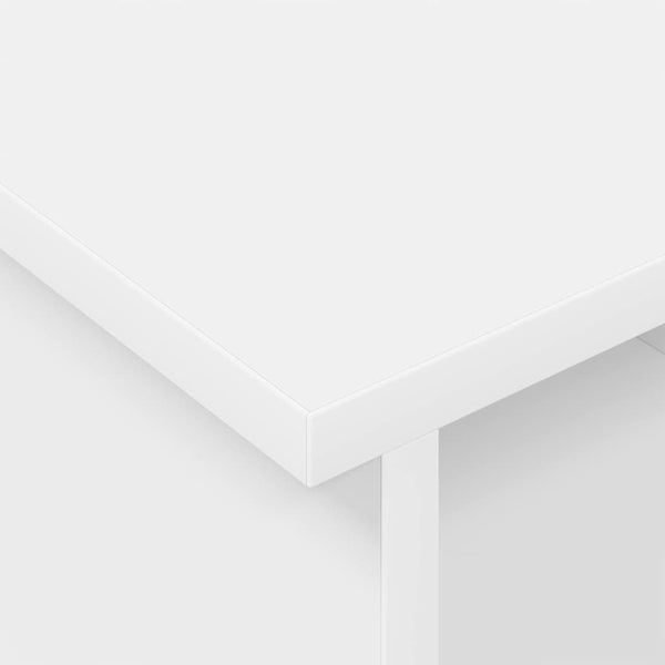 TV-teline 100 x 35 x 35 cm Valkoinen Tekninen puu