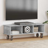 TV-teline 100 x 35 x 35 cm Betoni Harmaa Tekninen puu