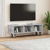 TV-teline 100 x 35 x 35 cm Betoni Harmaa Tekninen puu