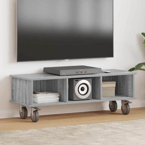 TV-teline 100 x 35 x 35 cm Harmaa Sonoma Tekninen puu