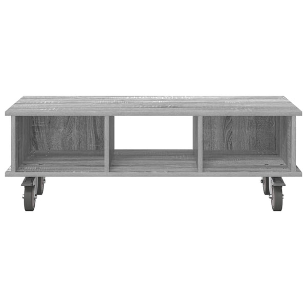 TV-teline 100 x 35 x 35 cm Harmaa Sonoma Tekninen puu