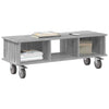 TV-teline 100 x 35 x 35 cm Harmaa Sonoma Tekninen puu