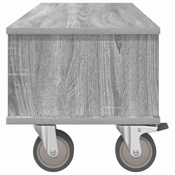 TV-teline 100 x 35 x 35 cm Harmaa Sonoma Tekninen puu