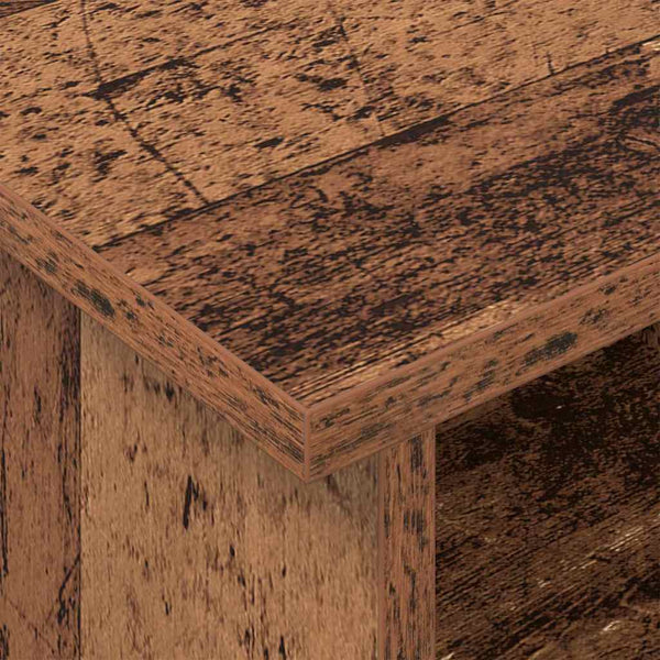 TV-teline 100 x 35 x 35 cm Vanha puu Tekninen puu