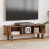 TV-teline 100 x 35 x 35 cm Vanha puu Tekninen puu