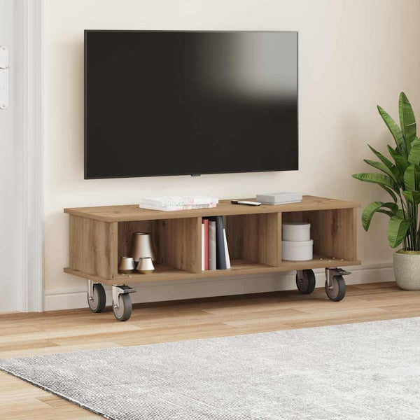 TV-teline 100 x 35 x 35 cm Artisan tammi Tekninen puu