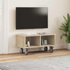 TV-teline 68,5 x 35 x 35 cm Sonoman tammi Tekninen puu