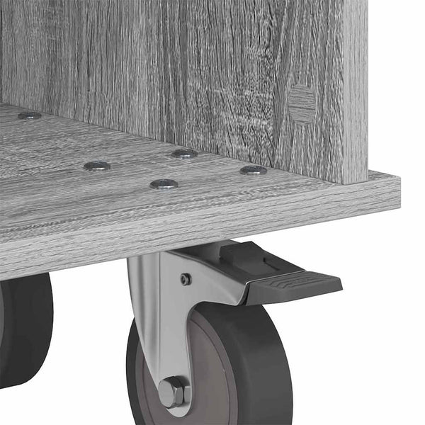 TV-teline 68,5 x 35 x 35 cm Harmaa Sonoma Tekninen puu