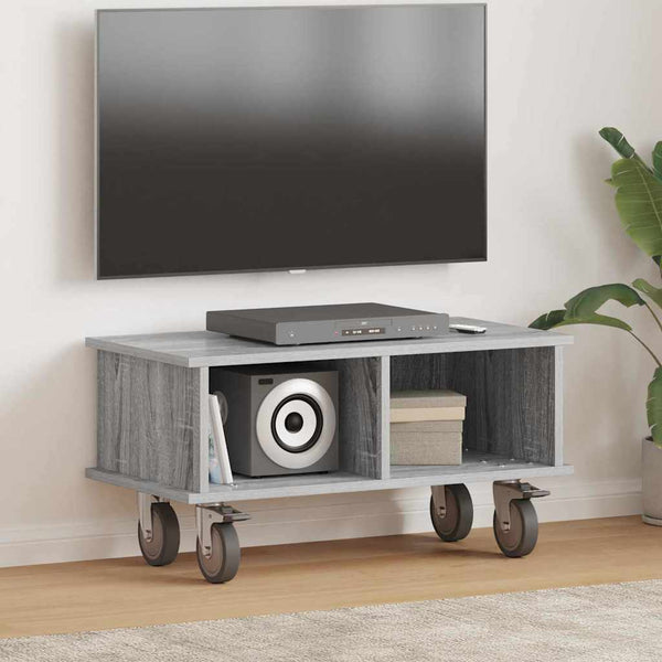 TV-teline 68,5 x 35 x 35 cm Harmaa Sonoma Tekninen puu