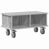 TV-teline 68,5 x 35 x 35 cm Harmaa Sonoma Tekninen puu