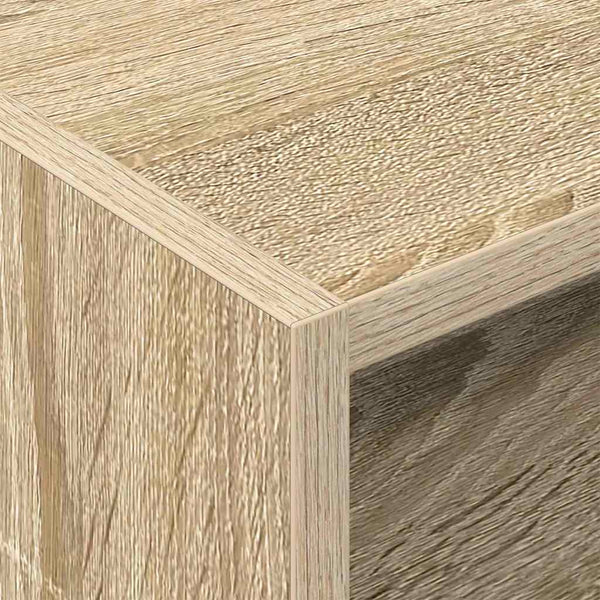 Levykaappi Sonoman tammi 78,5 x 35 x 45 cm Tekninen puu
