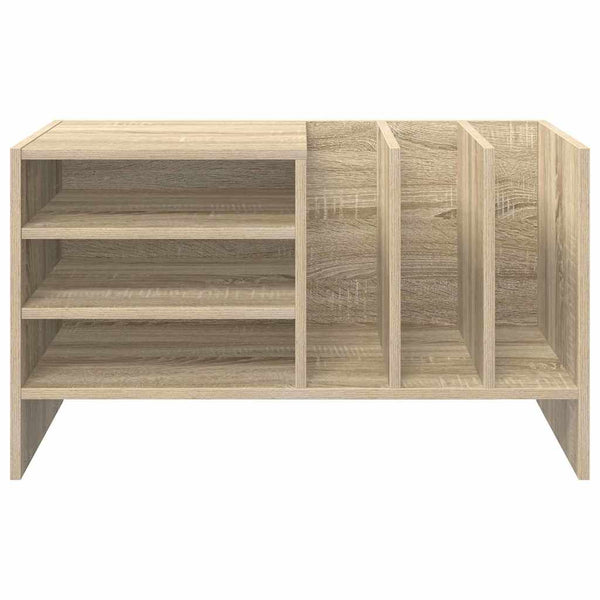 Levykaappi Sonoman tammi 78,5 x 35 x 45 cm Tekninen puu